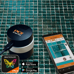 Snadné a rychlé použití díky aplikaci pro iOS a Android PCI MULTICOLOR. Vše pouhým jedním stisknutím tlačítka: barva vybrána, projekt uložen, objednávka odeslaná e-mailem. Jednoduše!